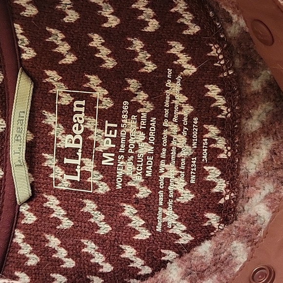 EUC - L.L. Bean Birdseye Fleece MED PETITE - Picture 3 of 6